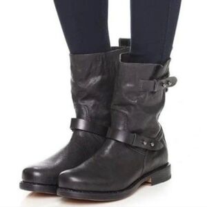 Rag & Bone Stylish Black Leather Women's Boots
